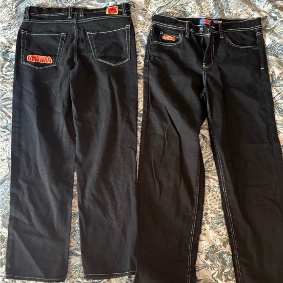 Empyre Black Jeans with Contrast Stitching - Picture 3 of 4